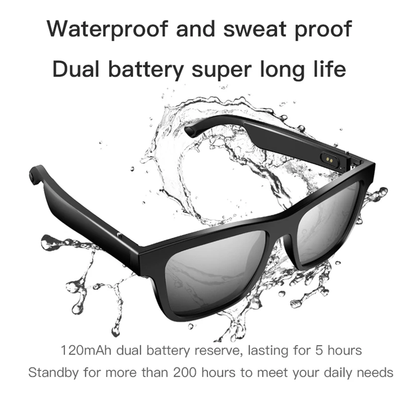 Солнцезащитные очки E10 Smart Audio BT5.0 Беспроводная музыкальная гарнитура УФ защитные