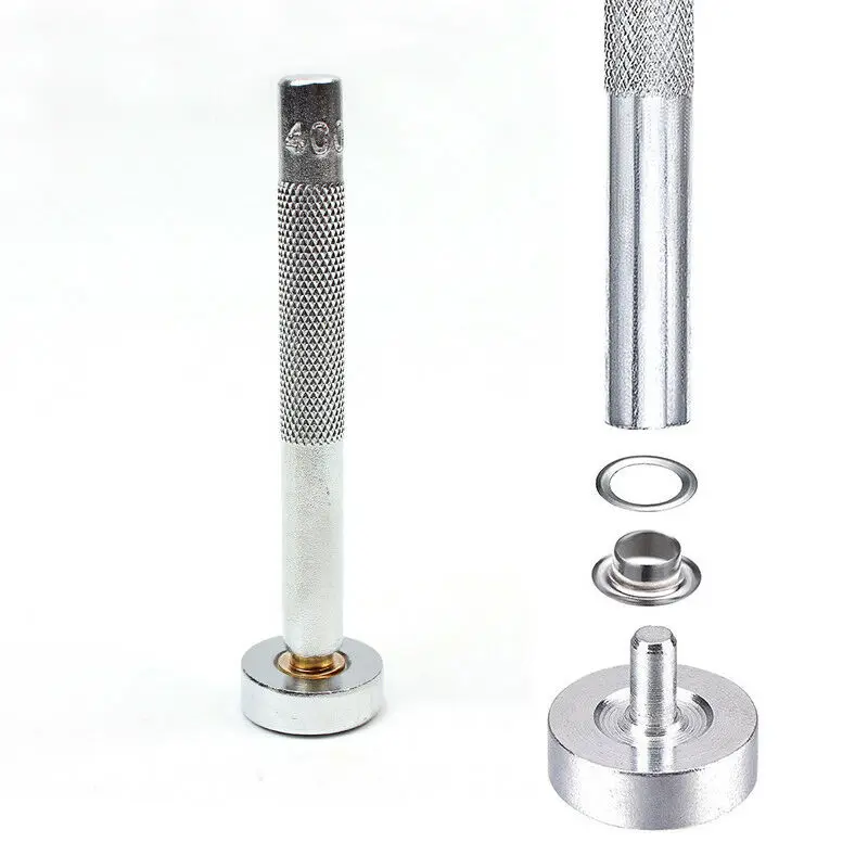 Пробойник для кожевенного ремесла 1 комплект инструментов закрепления люверсов