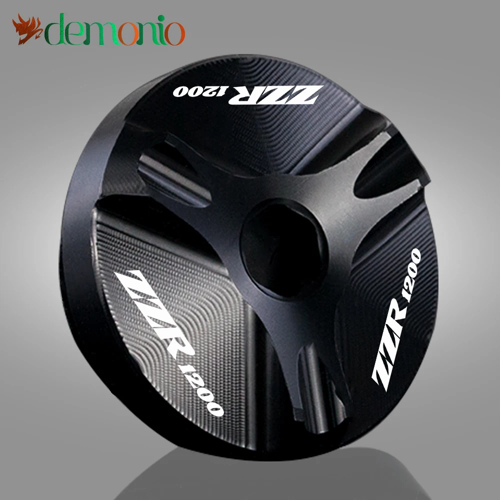 

For KAWASAKI ZZR1200 2002-2005 ZZR 1200 Motorcycle CNC Oil Filler Cap Plug Sump for kawasaki zzr1200 zzr 1200 02-05 2003 2004