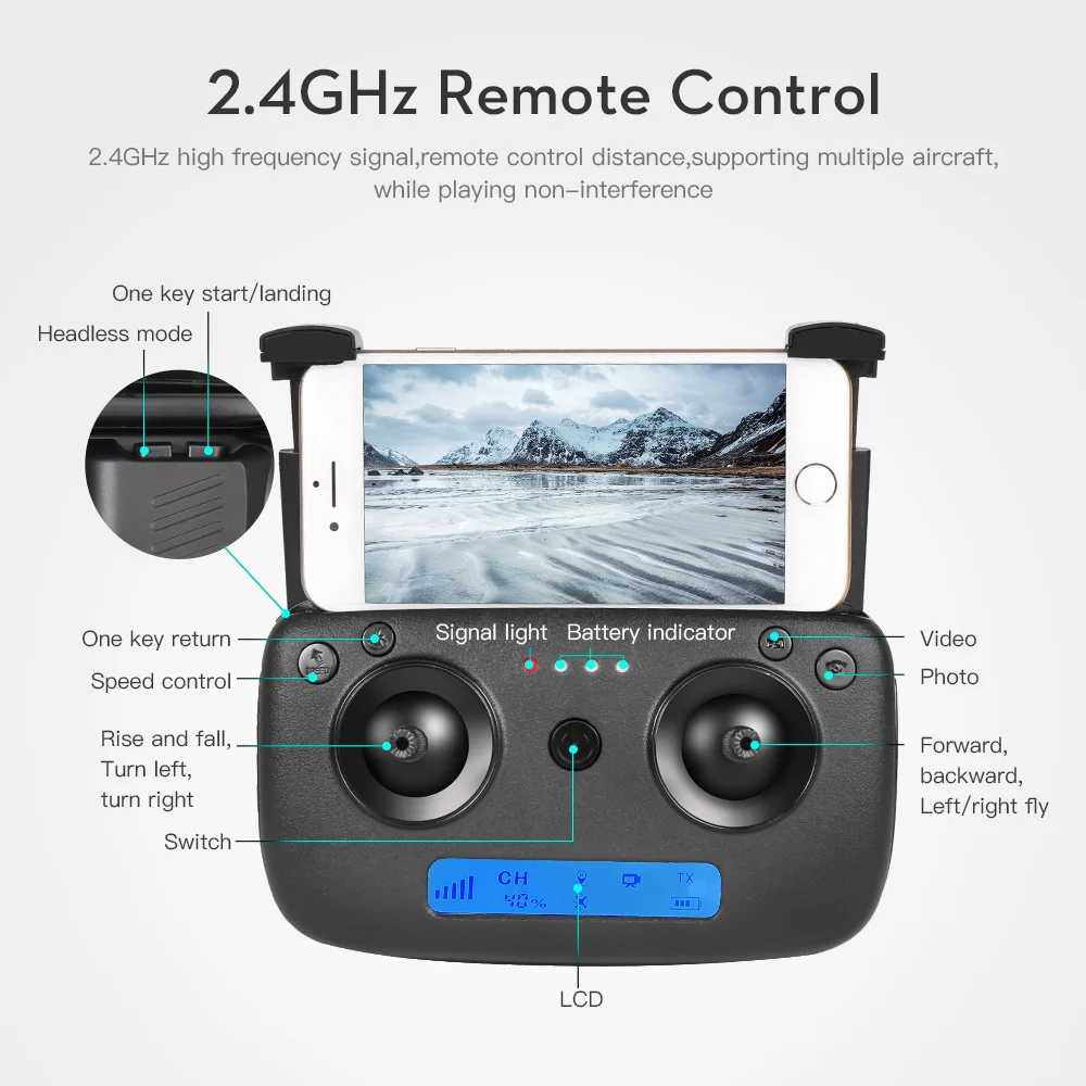Зверь SG901 GPS Дрон 50X зум 3 осевому гидростабилизатору 4K HD Камера Широкий формат 5G Wi