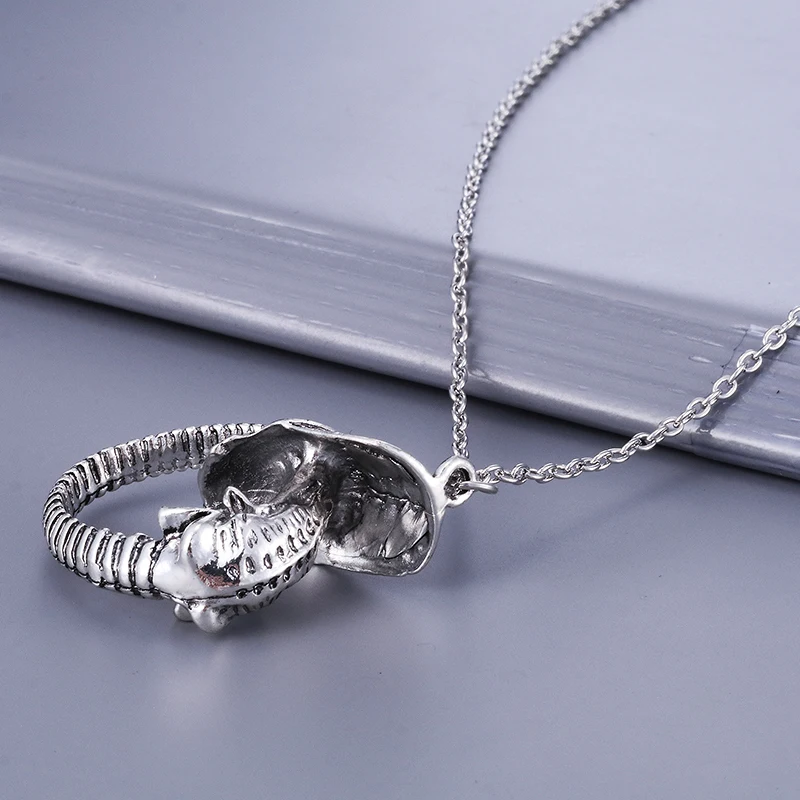 Модная бижутерия винтажное очаровательное античное ожерелье с подвеской