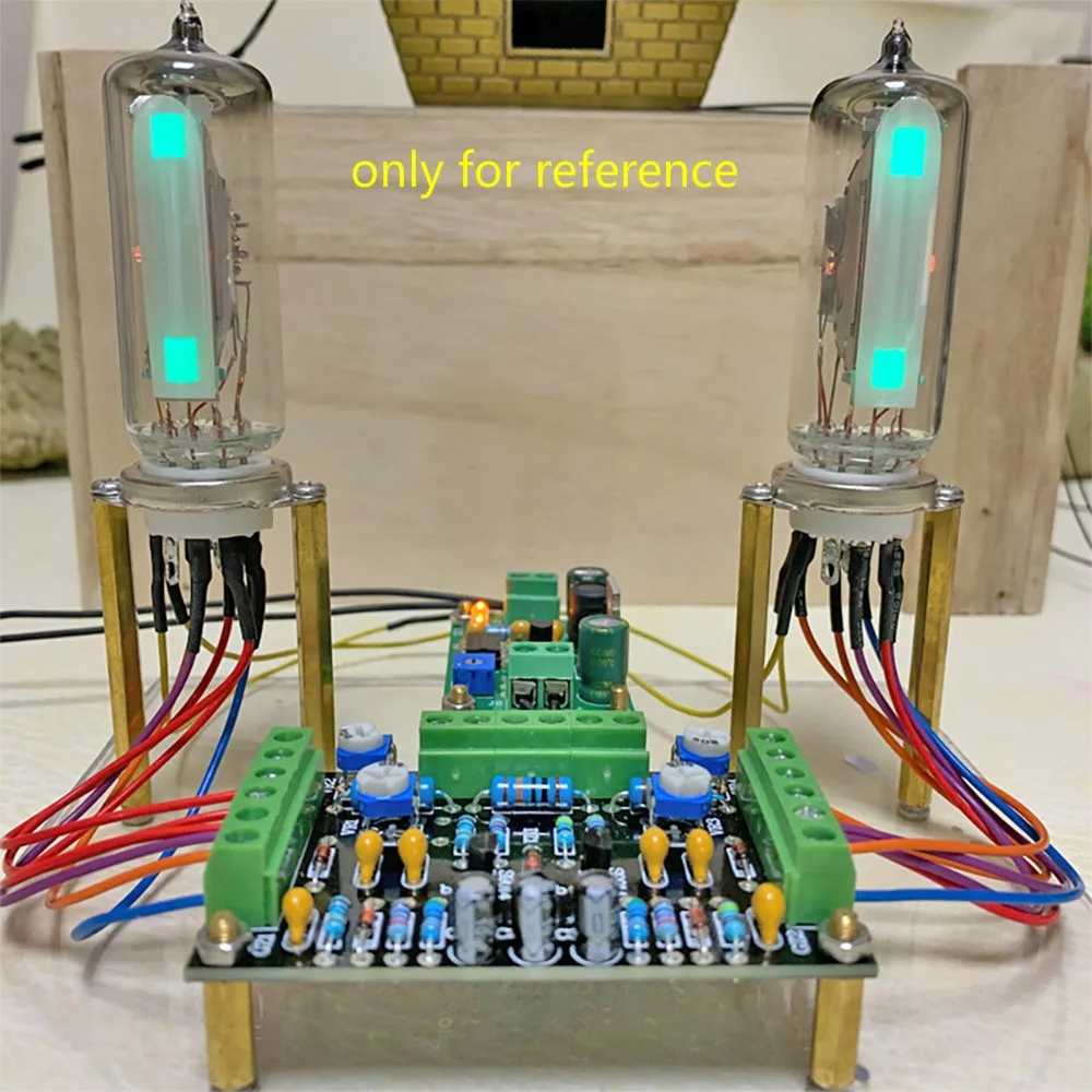 Aiyima-kit de Driver Fluorescente para Áudio Amplificador de Nível Canal Duplo Baixa Tensão 12v 6e2
