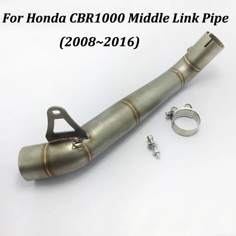 Глушитель выхлопной трубы для мотоцикла среднее звено выхлопная труба из