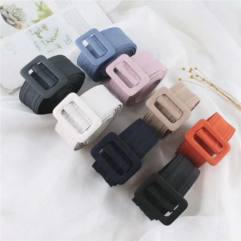 Ремень Регулируемый цвета хаки для мужчин и женщин тканевый пояс платья тренчкот