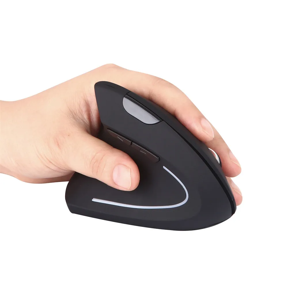 Ouhaobin 2.4G Wireless Ergonomic Mouse Left Hand Optical 6D 1600DPI Gaming For Laptop for Win 7 Win8 win10 | Компьютеры и офис