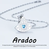 aradoo energy jewelry health necklace radiation necklace pendant necklace slimming necklace volcanic stone necklace holiday gift