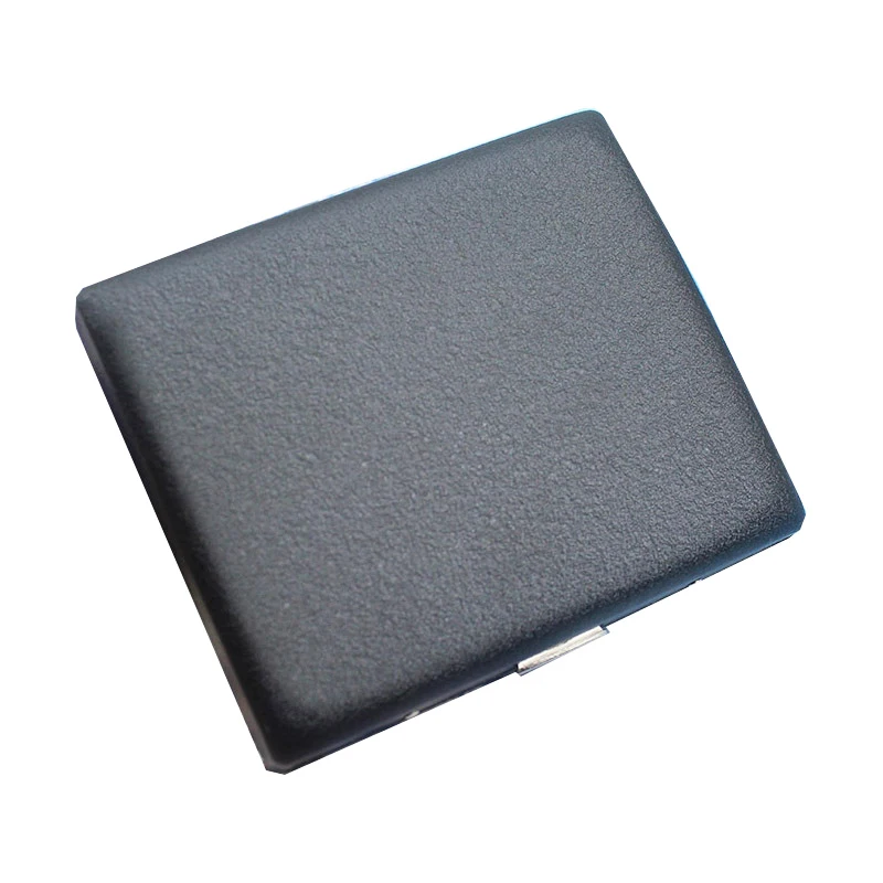 Классический матовый металлический табачный ящик для сигарет держатель