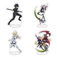 seraph of the end anime figure model double sided acrylic stand model plate desk decor props xmas gift anime lovers collection