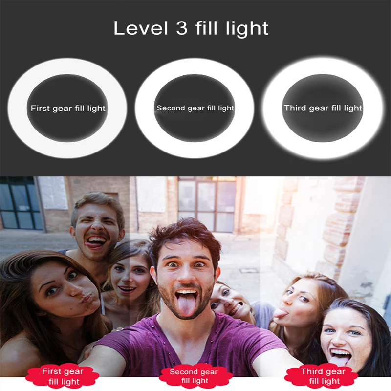 MAMEN Bluetooth селфи палка штатив с кольцевым светильник беспроводной Красота