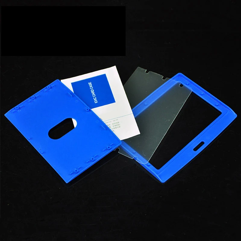 Чехол для рабочего удостоверения сотрудника пластиковый чехол личности офиса