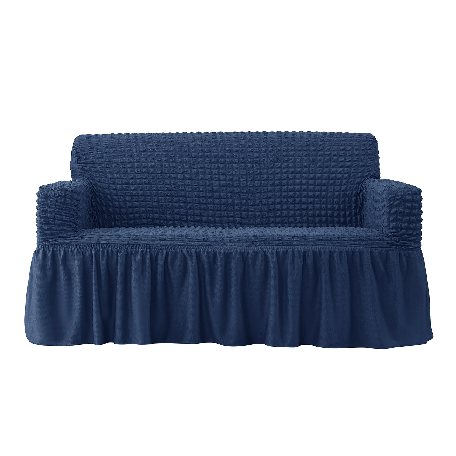 

Эластичный чехол для дивана Seersucker, тканевый универсальный чехол на 1, 2, 3, 4 места, секционный диван для гостиной