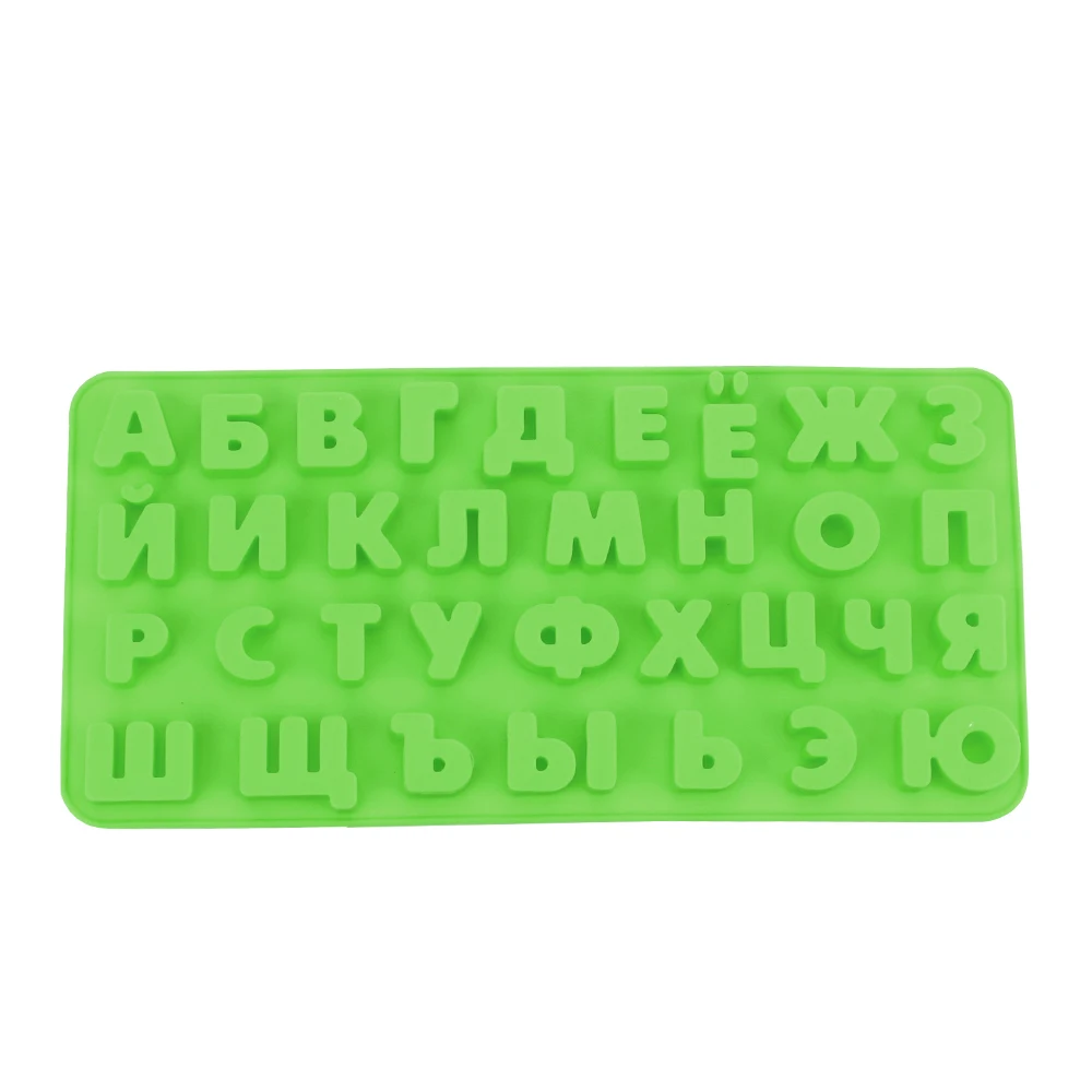 Силиконовая форма NICEYARD для украшения торта с буквами и русским алфавитом | Дом