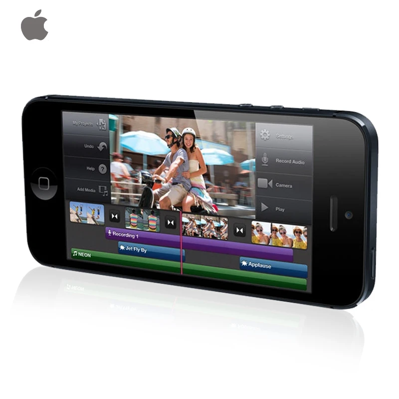 

unlocked APPLE iPhone 5 Cell Phone iOS OS Dual core 1G RAM 16GB 32GB 64GB ROM 4.0 inch 8MP Camera WIFI 3G GPS