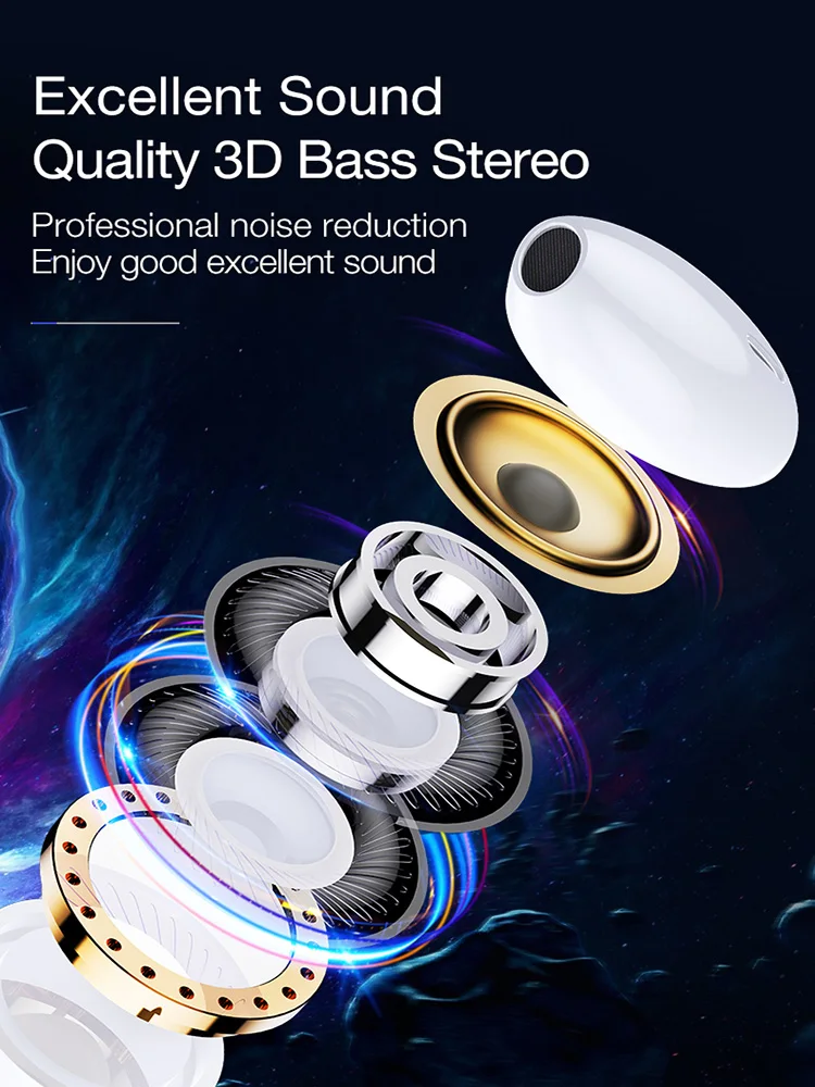 Cafele Original TWS True Wireless Headphone Bluetooth Ompatiable Earphone Touch Control Headset For Android ios Universal Earbud |