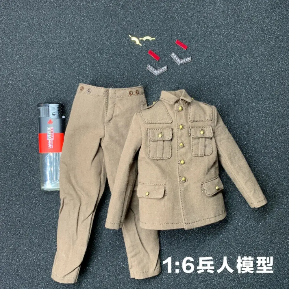 

B11011 1/6 Scale WWI British Army Infantry Type A Uniforms Model for 12