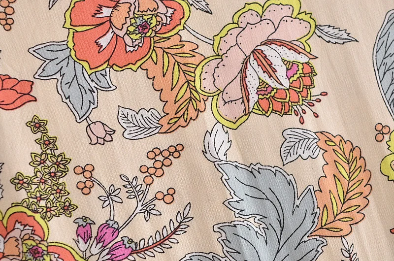 В винтажном стиле Женские туфли с кисточкой и цветочным принтом пляжное богемное