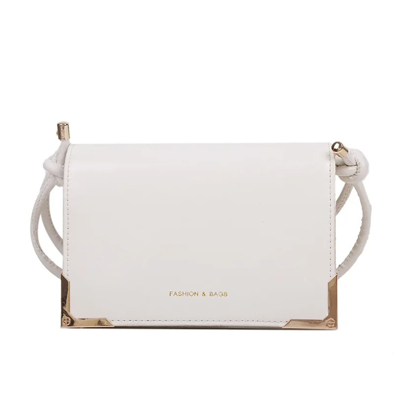 

Solid Color Flap Bags Shoulder Crossbody Bags For Women 2021 Simple PU Leather Women's Designer Handbag Travel Messenger Bag