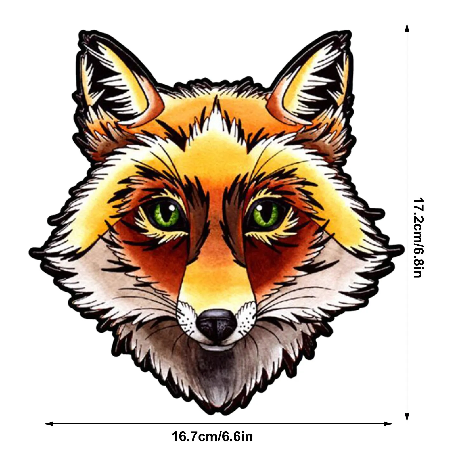 

83/131/192PC 5mm thick fox head wooden puzzle unique shaped block animal gifts adult and children educational puzzle F4*