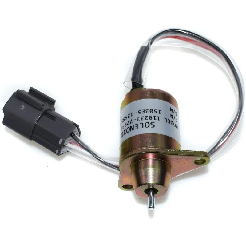 Fuel Shutdown Shut Off Solenoid Replace Yanmar 119233-77932 1503ES-12S5SUC12 Compatible with John Deere Tractor DC12V | Автомобили и
