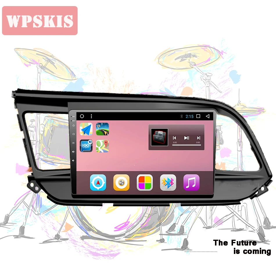 Android 10 0 6G RAM 128G автомобильный DVD GPS Navi головное устройство HU аудио плеер для Hyundai