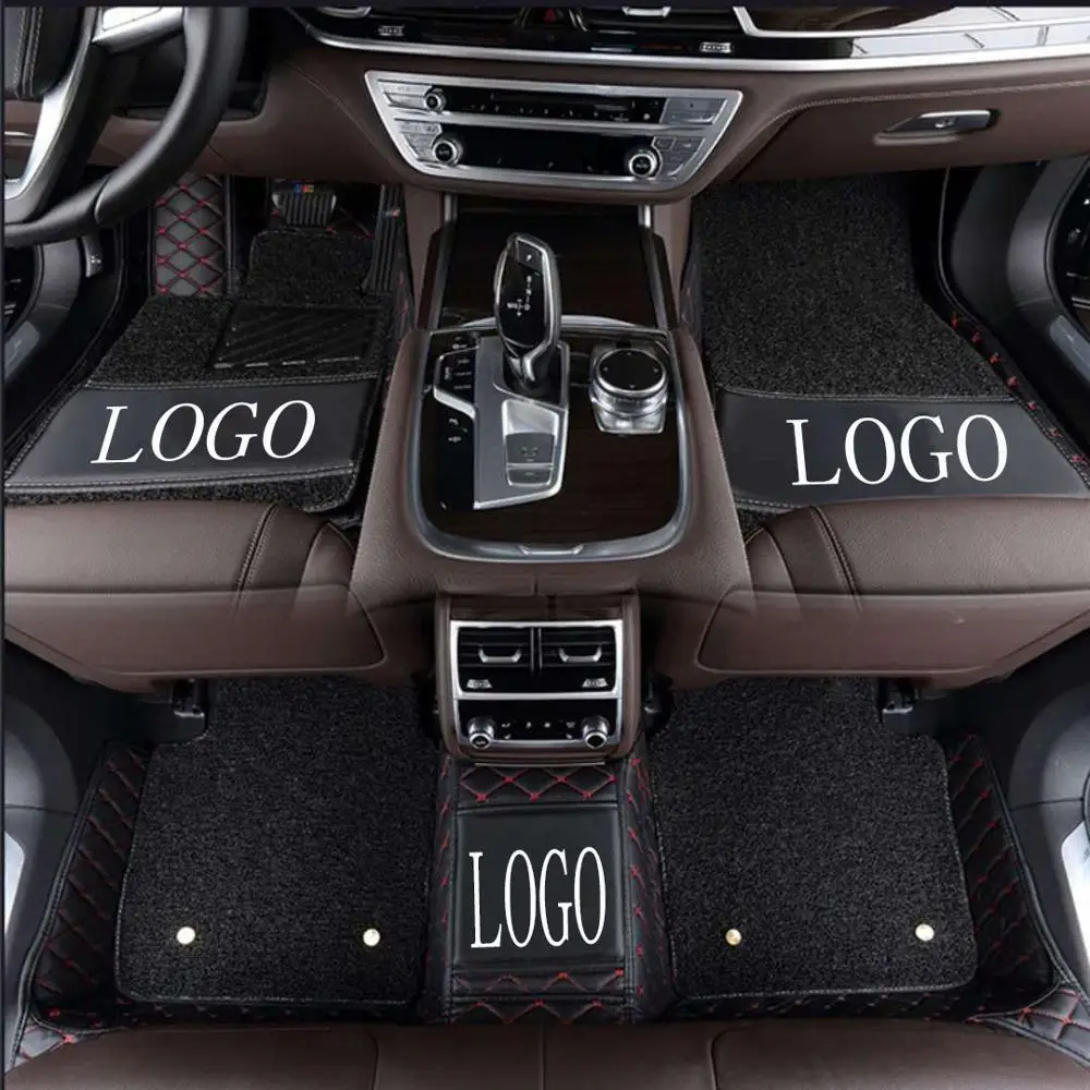 Автомобильные коврики с логотипом/фирменным логотипом для Volvo C30 S40 S60L S80L V60 XC60 XC90 5D