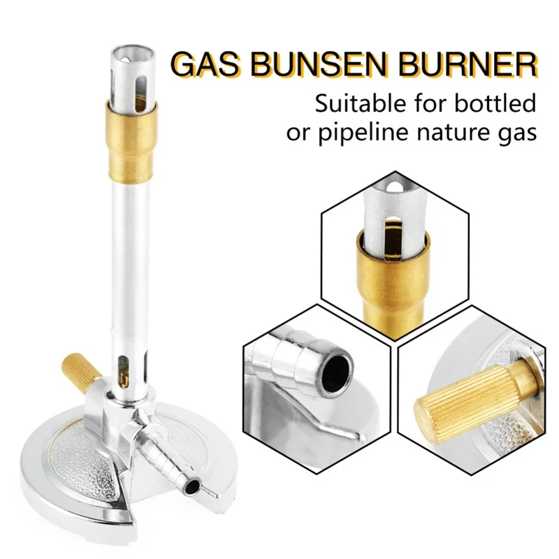 PPYY 1Pcs мини Однотрубная горелка Bunsen светильник для жидкости пропан лабораторное