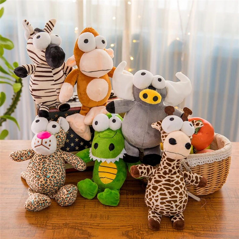 

28cm Lovely Soft Dinosaur Lion Plush Toy Stuffed Animals Toy Playmate Soothing Doll Gift to Girlfriend Christmas Birthday Gifts