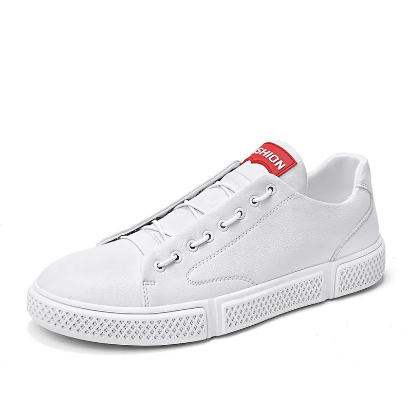 

Mens High Quality Black White Leather Sneakers Men Casual Shoes Fashion Loafers Sneakers Homme Zapatillas Hombre Chaussure Homme