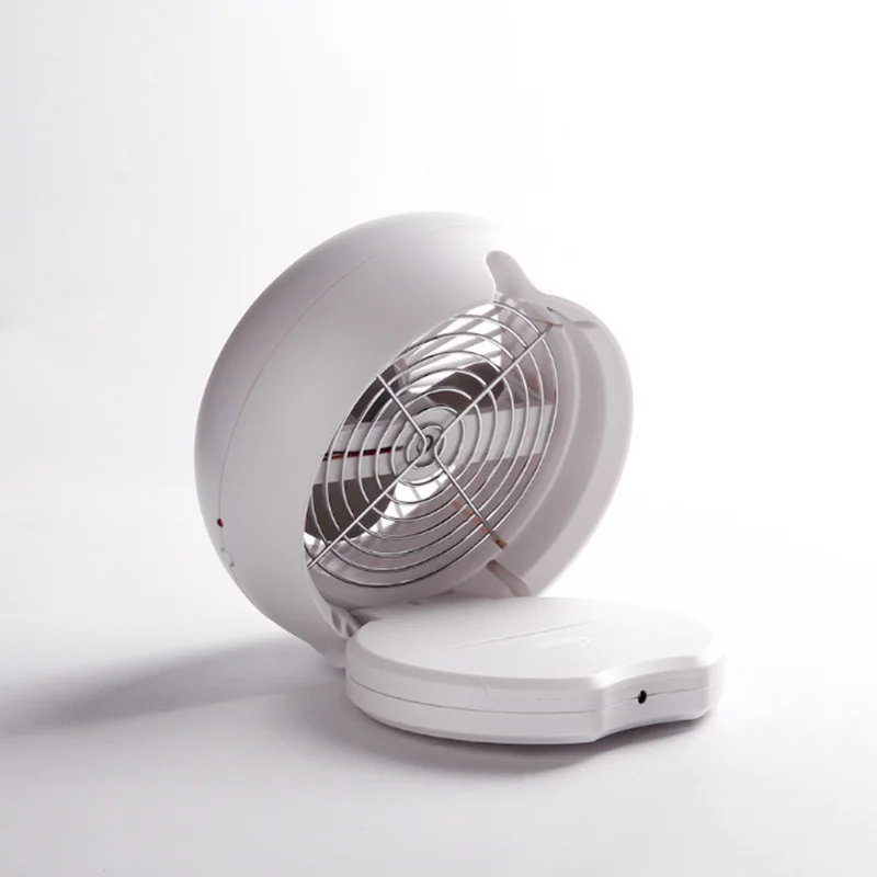Складной портативный вентилятор с двумя пропеллерами 6 дюймов подходит для