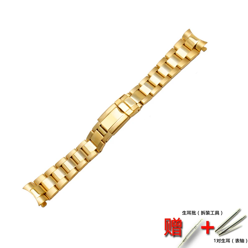 Watch accessories 20MM suitable for Rolex yacht strap male Daytona stainless steel waterproof business stainless steel strap