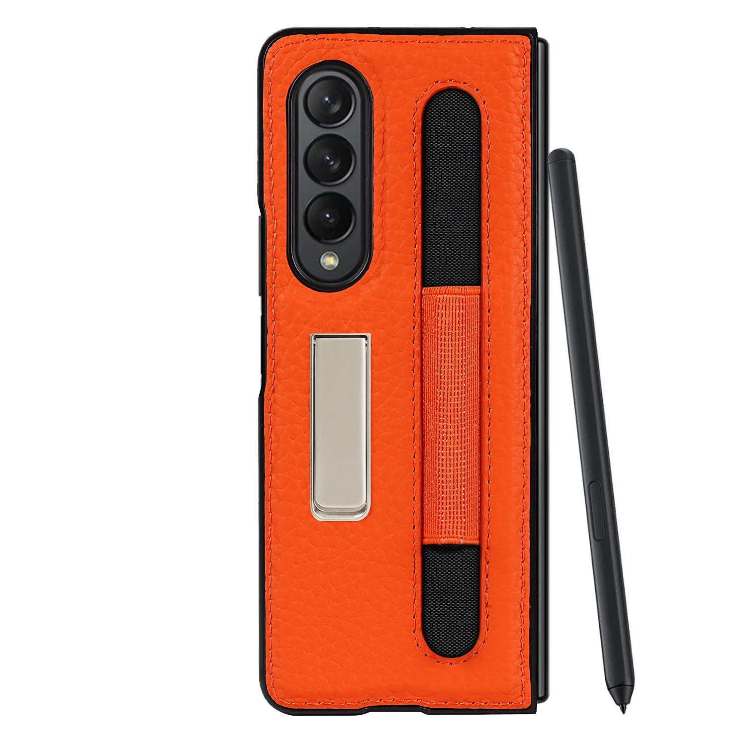 

Чехол для Galaxy Z Fold 3 W22 с S-держателем, защитный чехол для Samsung Galaxy Z Fold 3, чехол с S-слотом для ручки