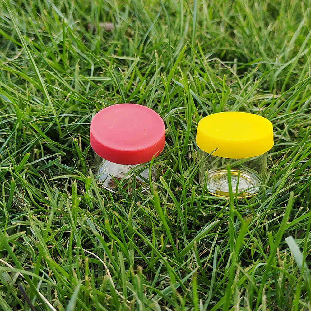 HORNET антипригарное стекло FDA силиконовый контейнер для воска масла Dab 8 мл