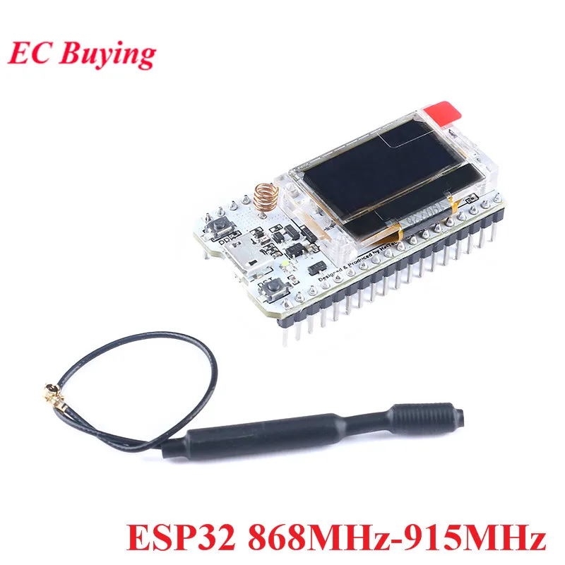 Модуль LoRa ESP32 Oled Wi-Fi SX1276 868-915 МГц модуль IOT с антенной для Arduino электронный комплект