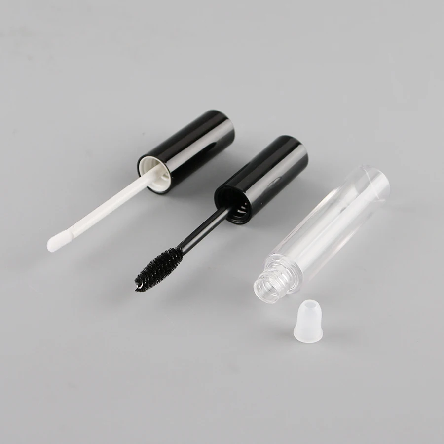 5/50 шт 10 мл прозрачная пластиковая бутылочка краски для ресниц и бровей с