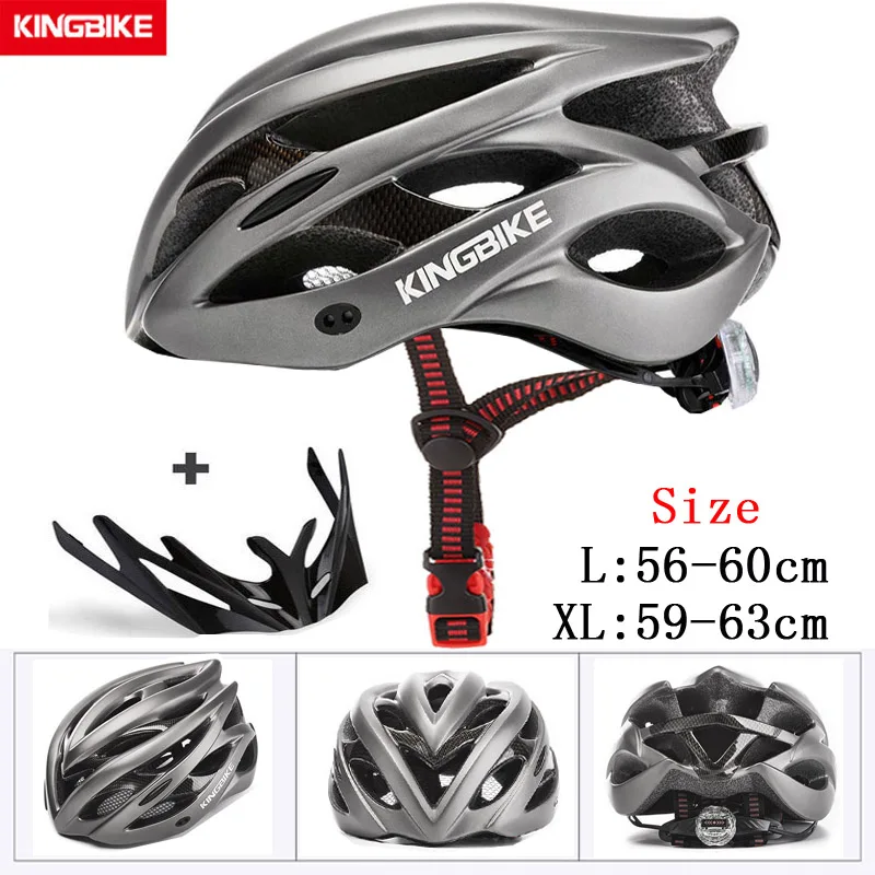A-629-titan KINGBIKE, хит, велосипедный шлем для мужчин и женщин, MTB, шоссейные велосипедные шлемы, ультралегкие, цельно формованные, EPS+ PC, велосипедный шлем, Capacete, Ciclismo - Цвет: A-629-titan