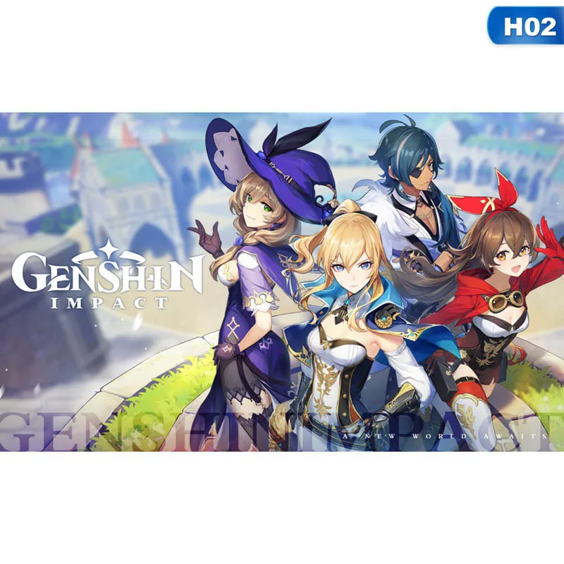 

Genshin-Impact Series Posters Anime Genshin-Impact HD Poster Canvas Painting Home Decor Study Bedroom Wall Anime Paintings
