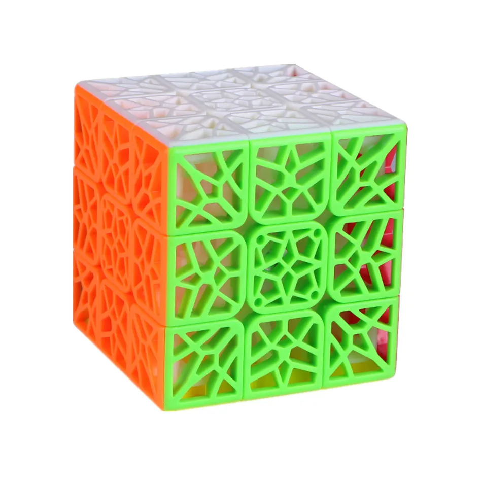 

QiYi DNA Plane Concave 3x3x3 Hollow Magic cube Stickerless 3x3 Speed Cube Toys for Children