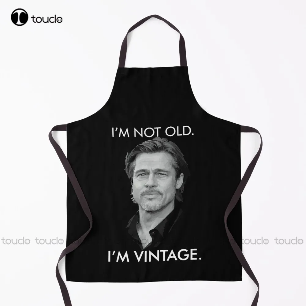

New Brad - Brad Pitt Vintage Apron Waitress Apron Unisex