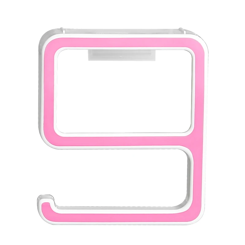 1 шт. креативная присоска для мыла Волшебная бесшовная настенная цифровая полка