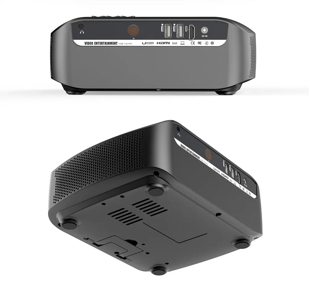 Новый проектор F10 4K светодиодный 1080P для домашнего кинотеатра портативный Miracast с