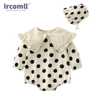 ircomll toddler girl clothes 2pcs long sleeve badysuithat rrompers and overalls for infant baby outfit girl baby costume
