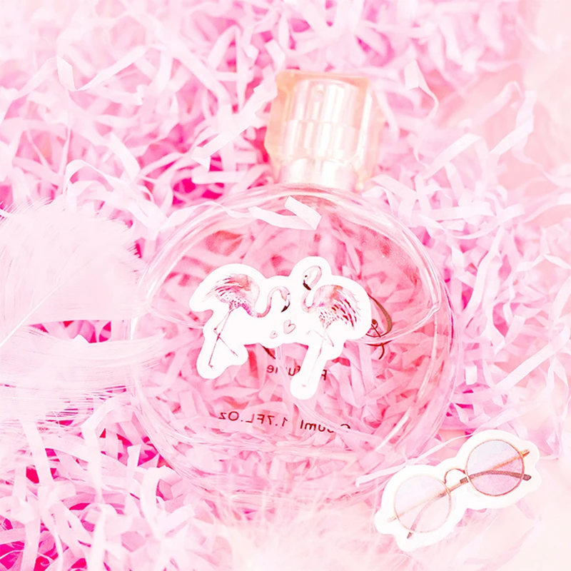 46 шт./коркоркор. розовое сердце Девочка перо воздушный шар мини-бумажная наклейка