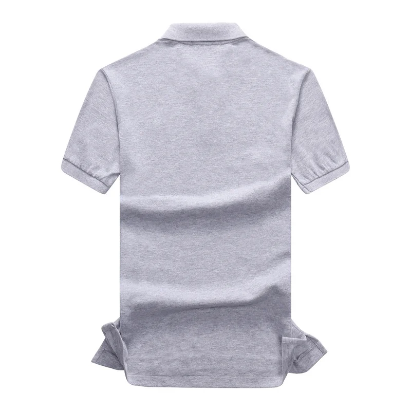 Рубашка поло мужская с отложным воротником хлопок 100% короткий рукав