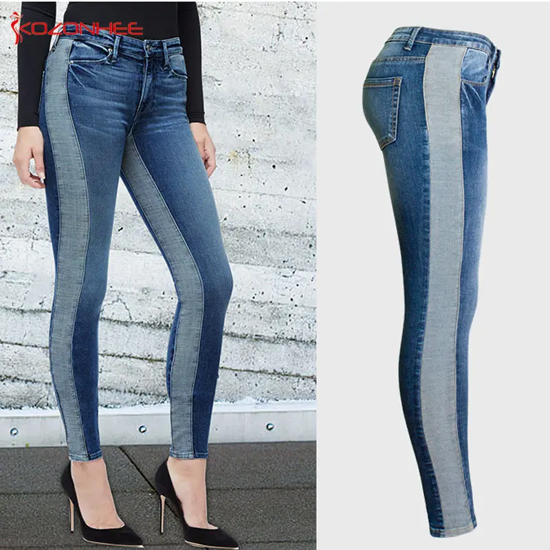 Женские узкие джинсы-карандаш Эластичные Обтягивающие джинсы со средней