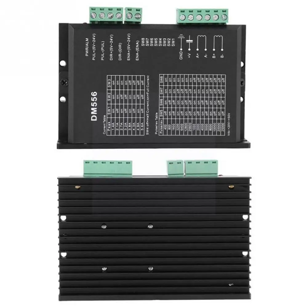 

DM556 2-phase Digital Stepper Motor Driver 42/57/86 Stepper Driver For CNC and J6PDWholesale dropshipping Motor Z2U1