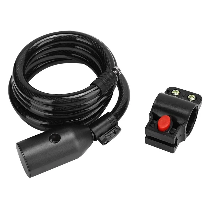 

Smart Fingerprint Lock Bicycle Motorcycle Steel Cable Lock Waterproof Security Portable Keyless Anti-Theft Lock