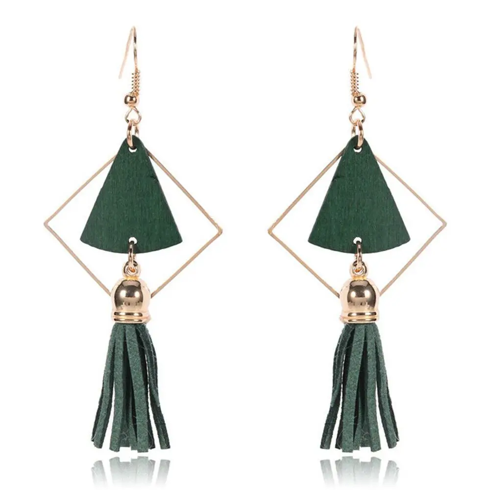 

Women New Colorful Long Tassel Earrings Charm Rhinestone Earrings Ear Ornaments For Women Wedding Party Jewelry Accessories