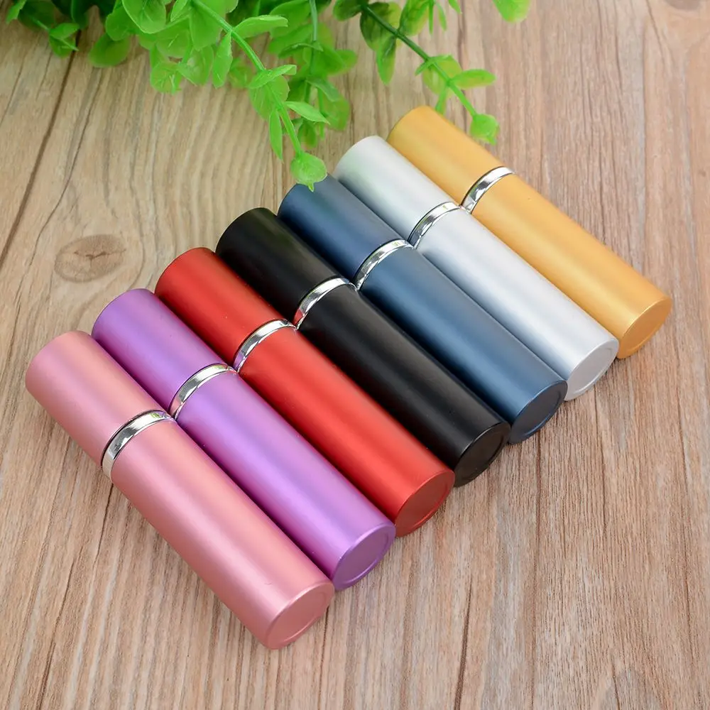 5 мл мини портативный алюминиевый многоразовый флакон для духов с распылителем