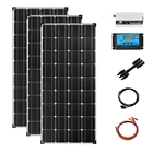 панель солечная Автономная солнечная панель, 360 Вт, 12 В, 110 В, 220 В, зарядное устройство, батарея 12 вольт солнечная панель для фотоэлектрических систем для дома, RVs, прицепов, лодок, ангаров