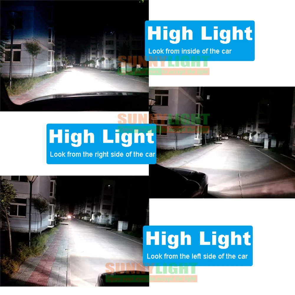 CNSUNNYLIGHT 55 Вт HID ксеноновый комплект для преобразования H4 hi/lo h4 3 12V55W